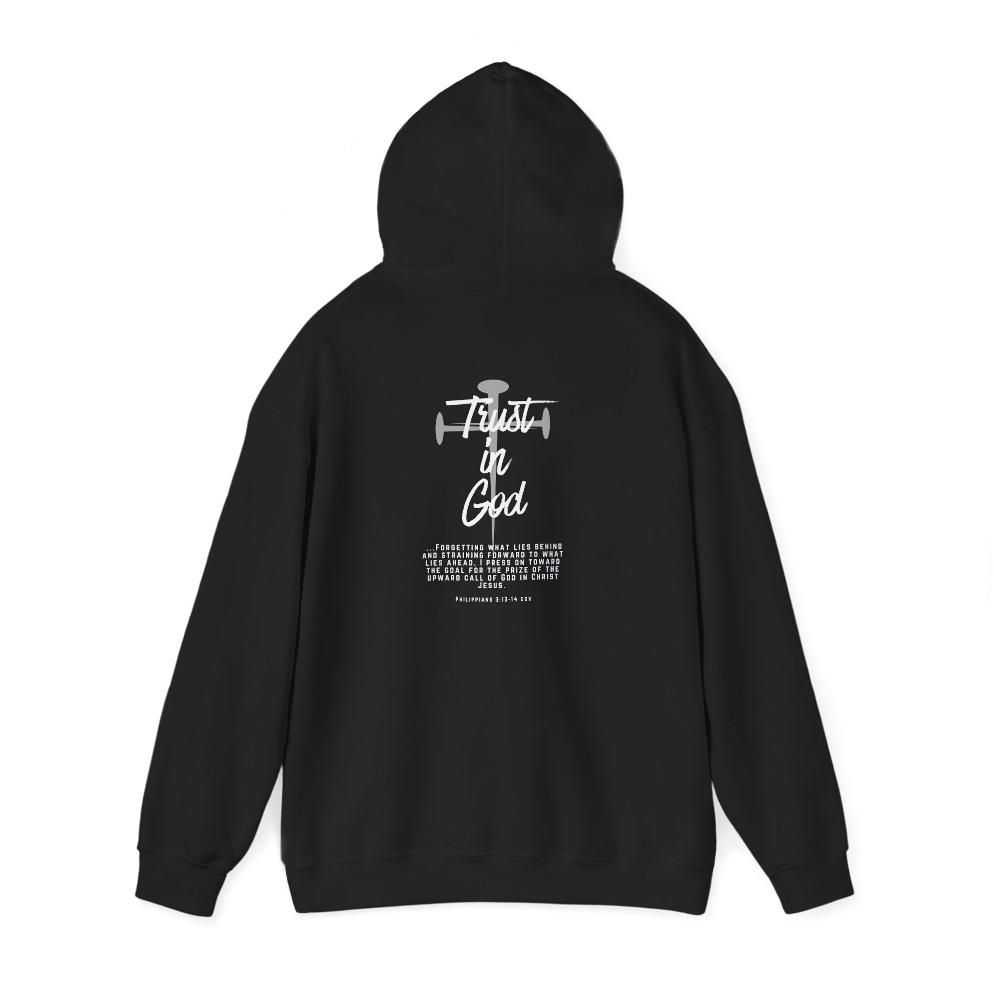 Never Look Back Hoodie — Trust in God Inspirational Pullover