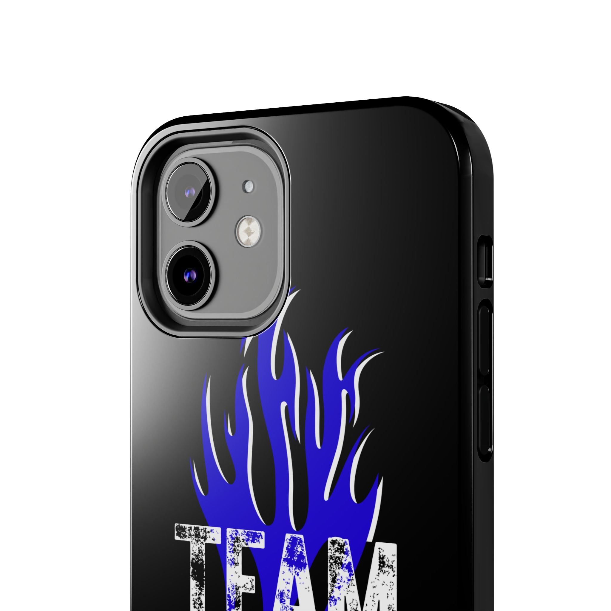Team Jesus Phone Case — Blue Flame Christian Protective Case