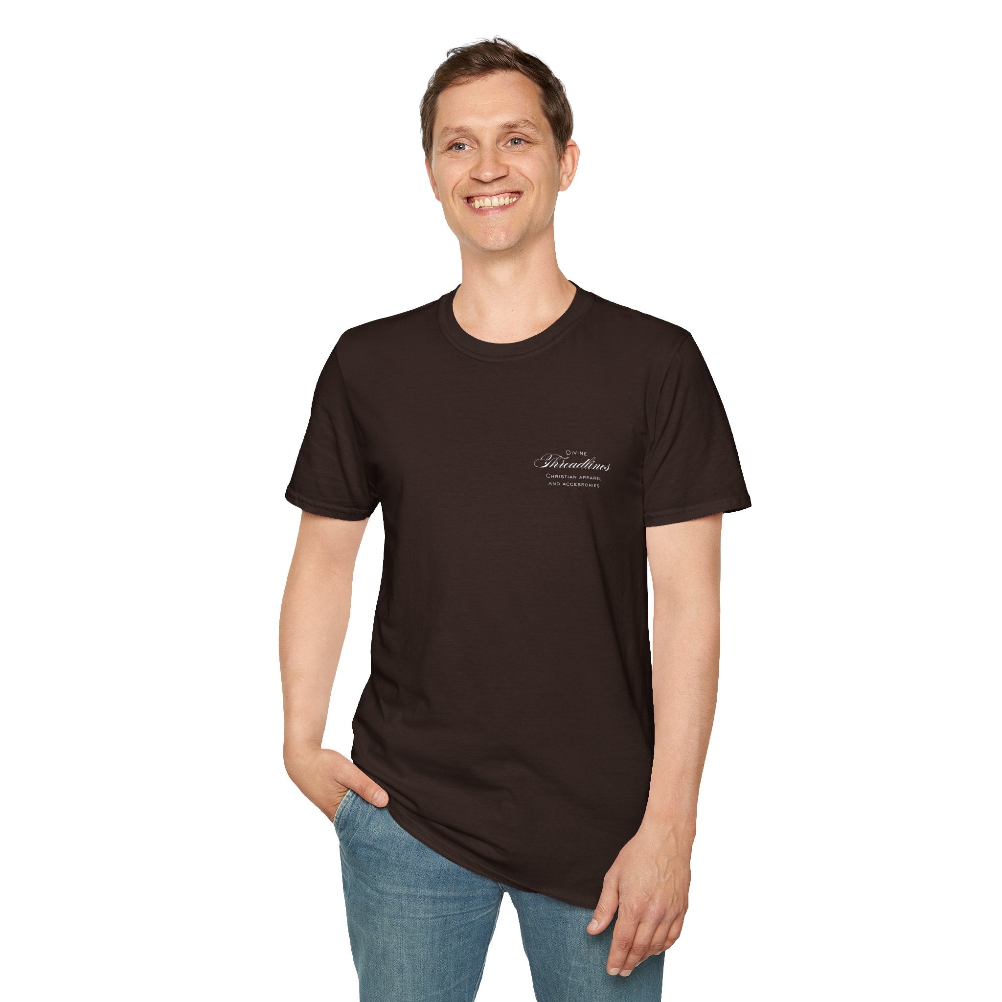 Christian Faith T-Shirt — "When the people around you reject you… Jesus loves you" Graphic Tee