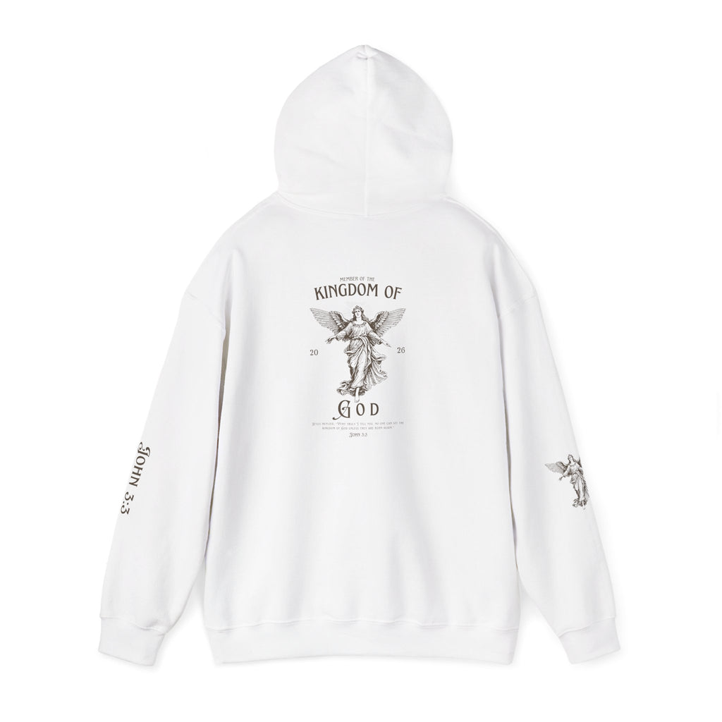 Kingdom of God Hoodie – 'Member of the Kingdom' Christian Faith Pullover