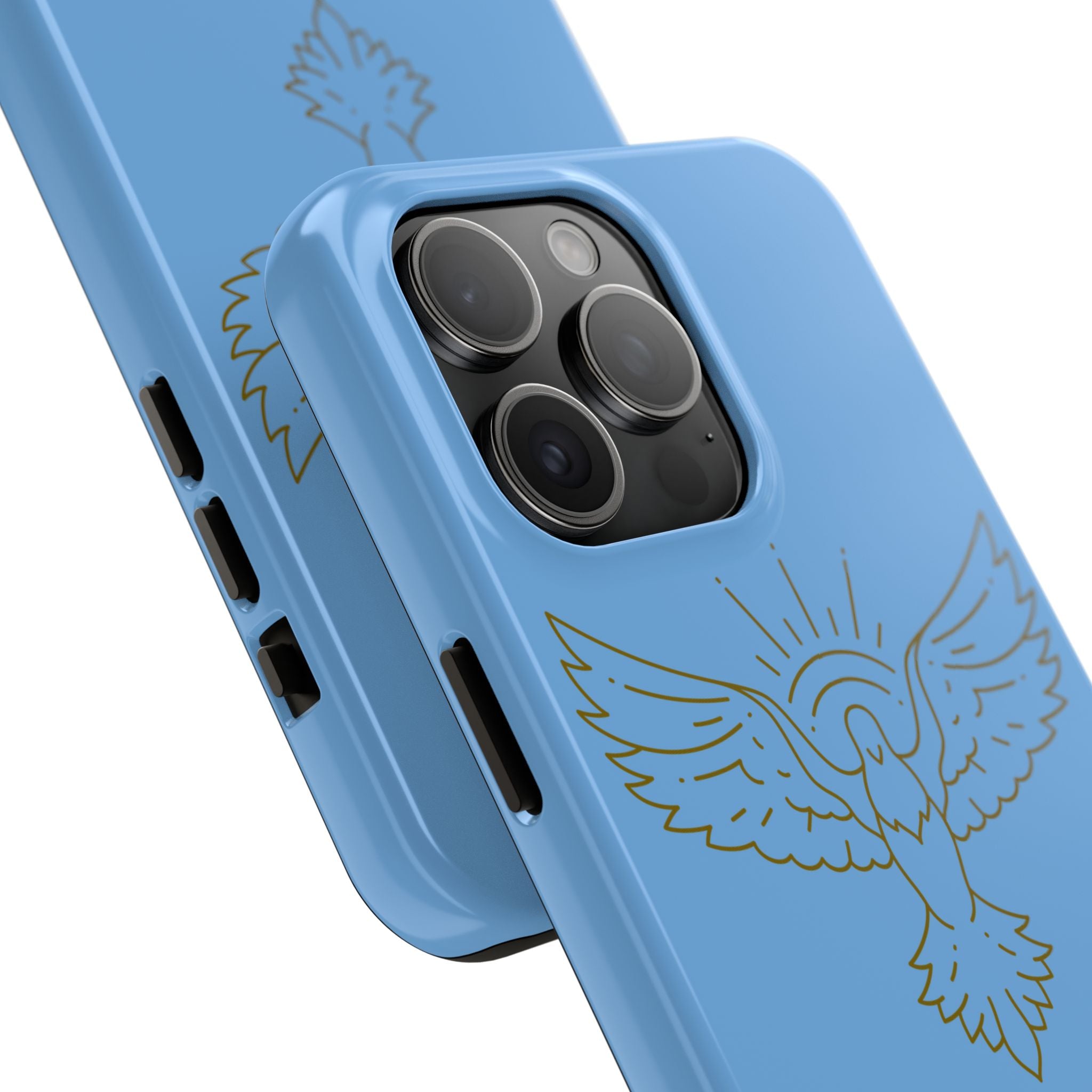 Dove & Cross Tough Phone Case — Inspirational Christian Religious Phone Cover