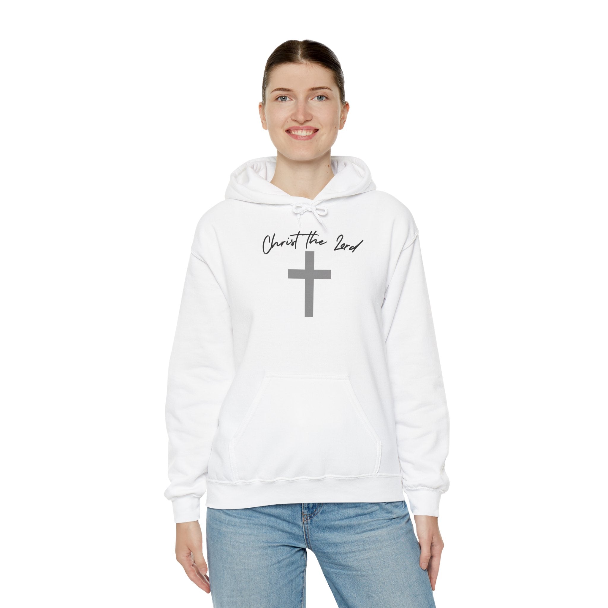 Christian Cross Hoodie – "Christ the Lord" Resurrection Design