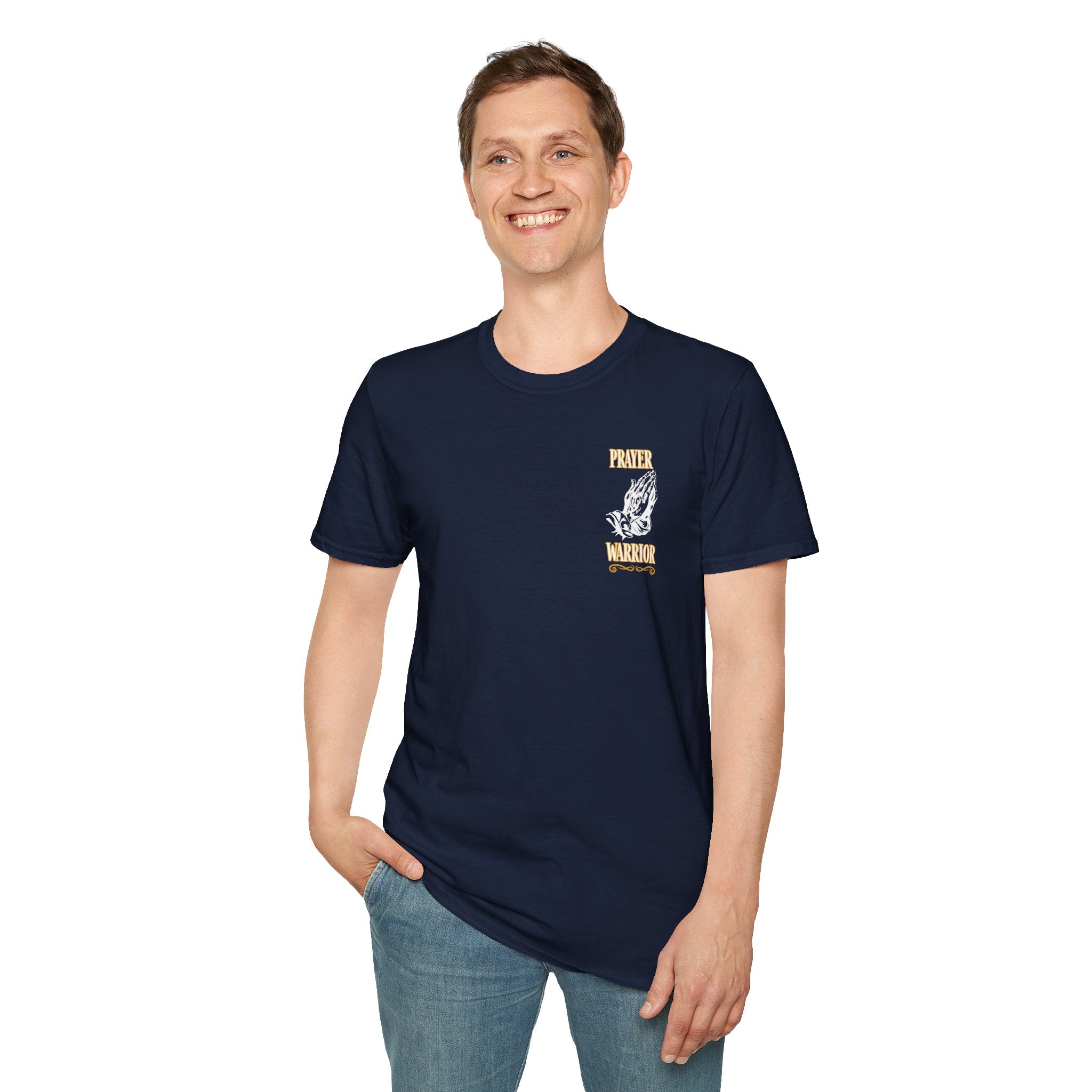 Prayer Warrior T-Shirt — “Need Prayer, Take My Hand” Christian Faith Tee