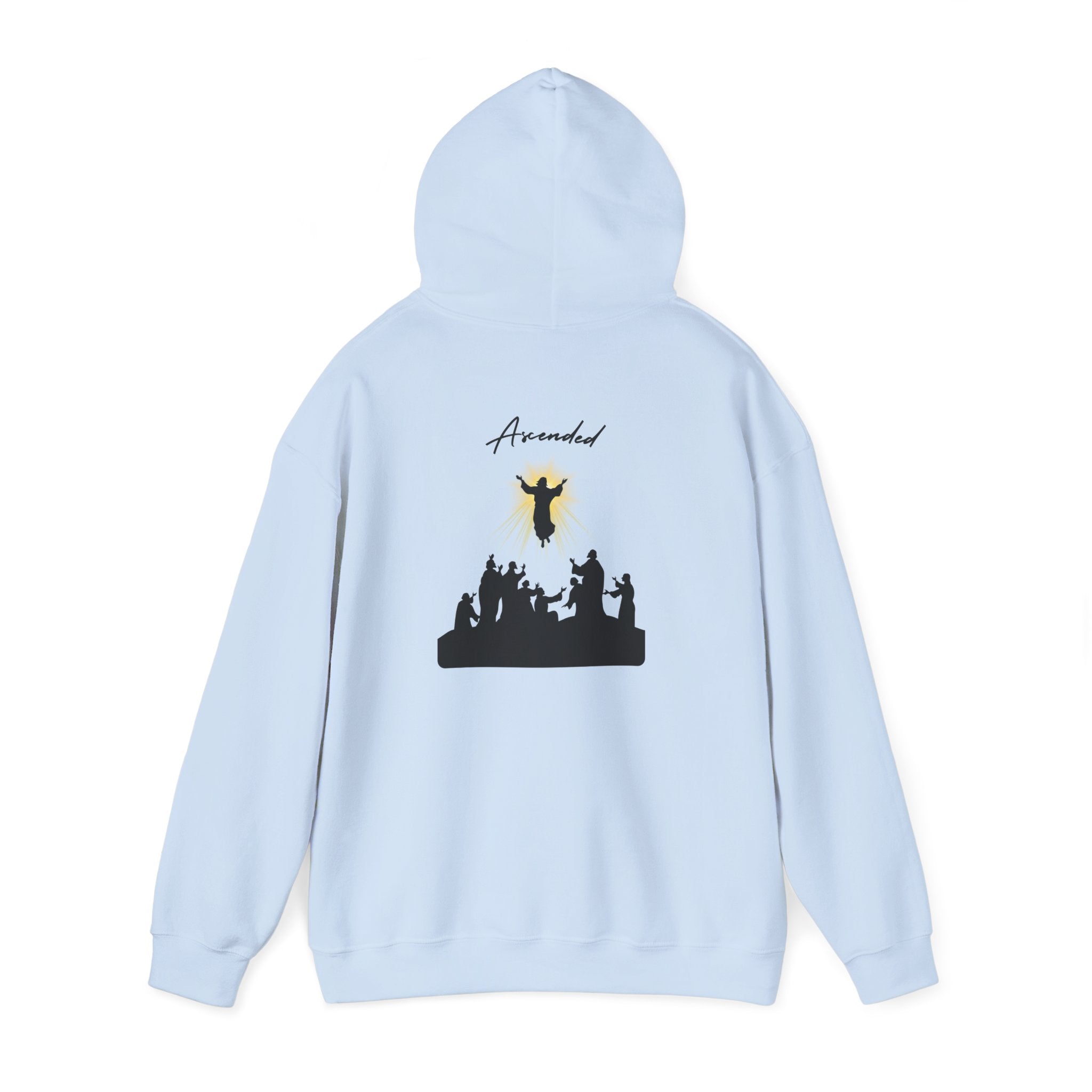 Christian Cross Hoodie – "Christ the Lord" Resurrection Design