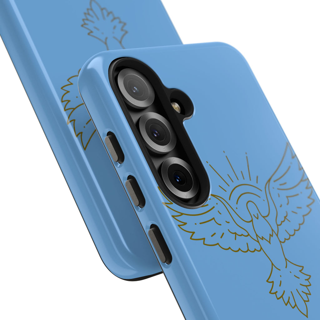Dove & Cross Tough Phone Case — Inspirational Christian Religious Phone Cover
