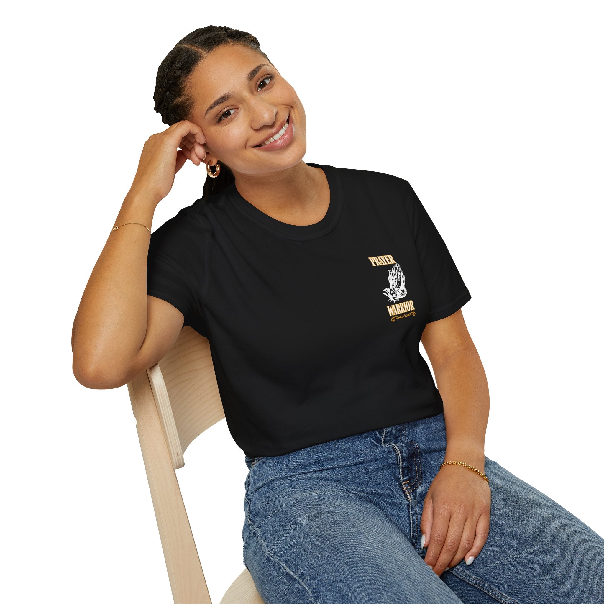 Prayer Warrior T-Shirt — “Need Prayer, Take My Hand” Christian Faith Tee