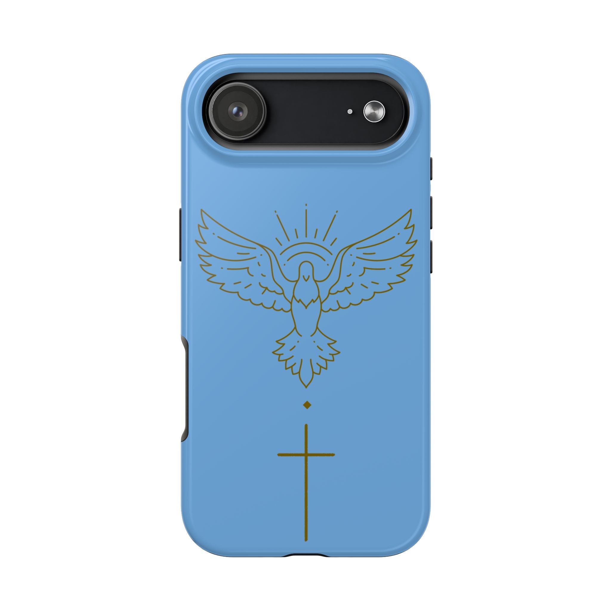 Dove & Cross Tough Phone Case — Inspirational Christian Religious Phone Cover