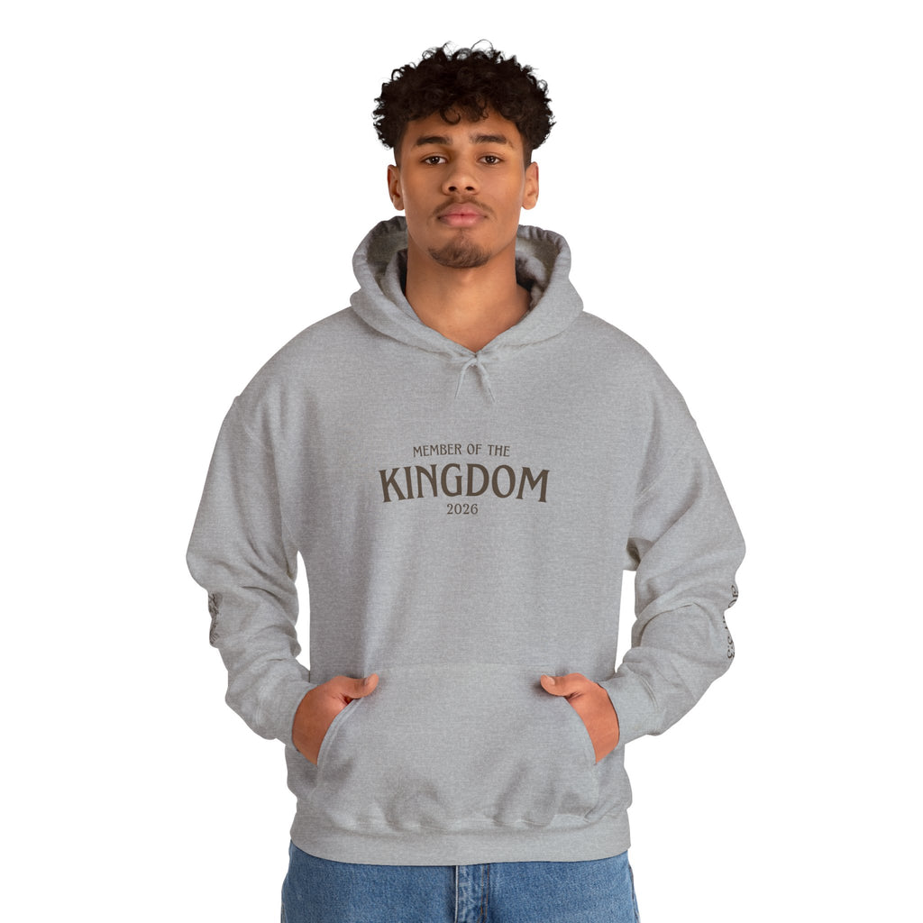 Kingdom of God Hoodie – 'Member of the Kingdom' Christian Faith Pullover