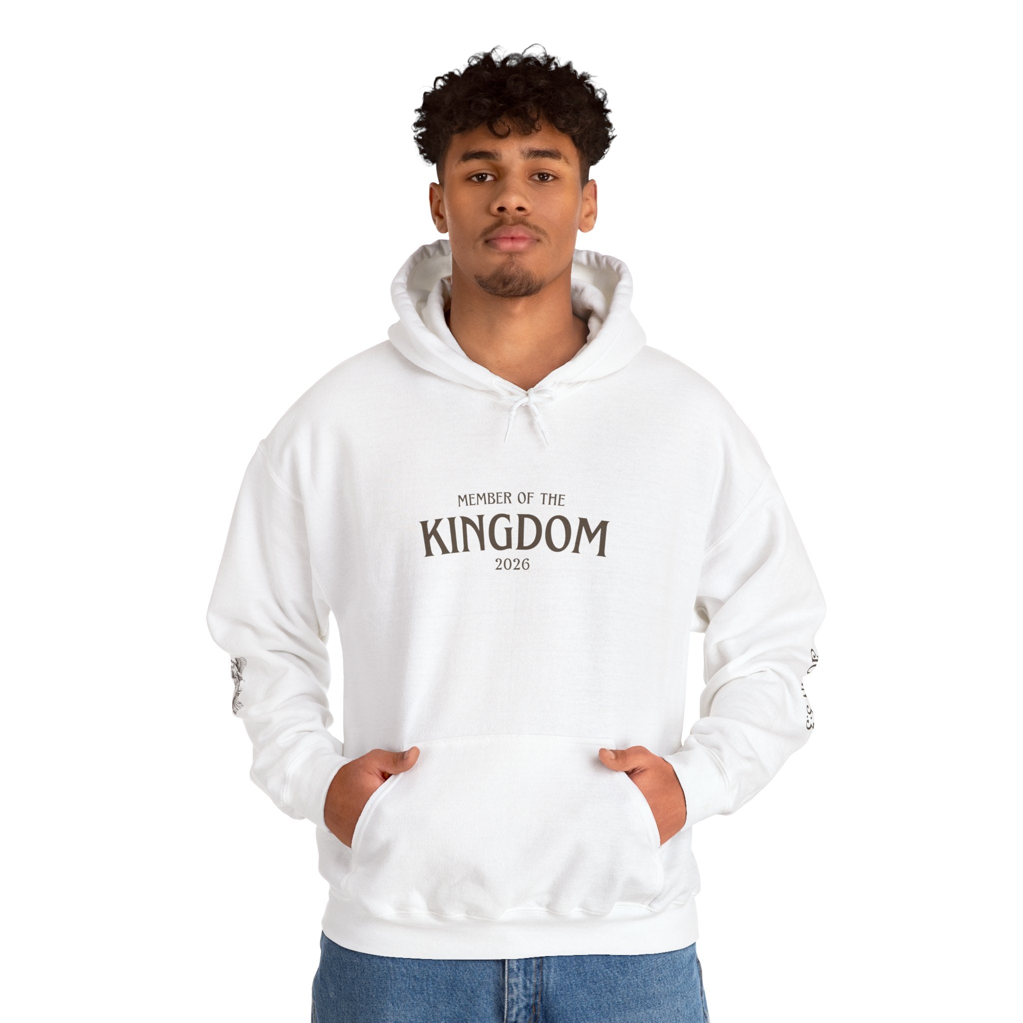 Kingdom of God Hoodie – 'Member of the Kingdom' Christian Faith Pullover
