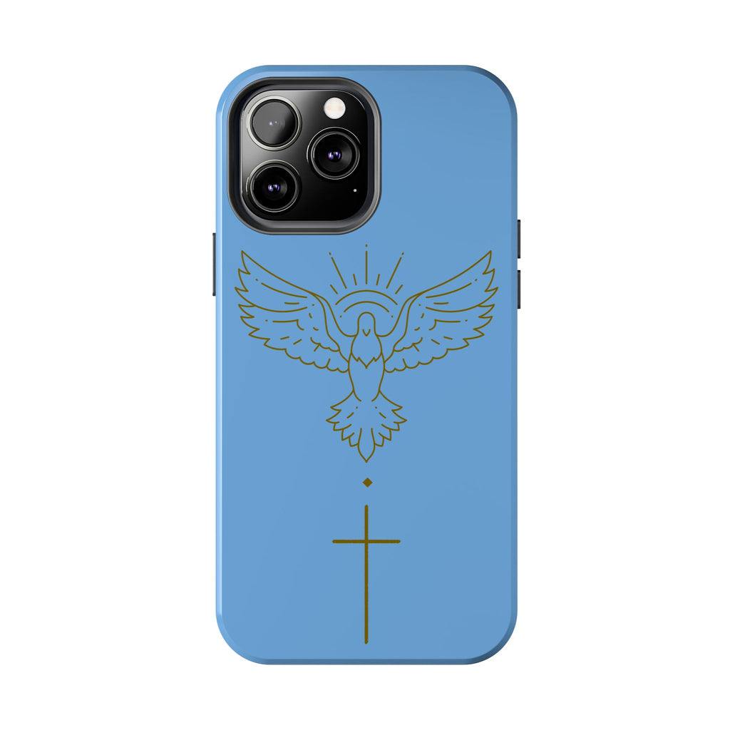 Dove & Cross Tough Phone Case — Inspirational Christian Religious Phone Cover