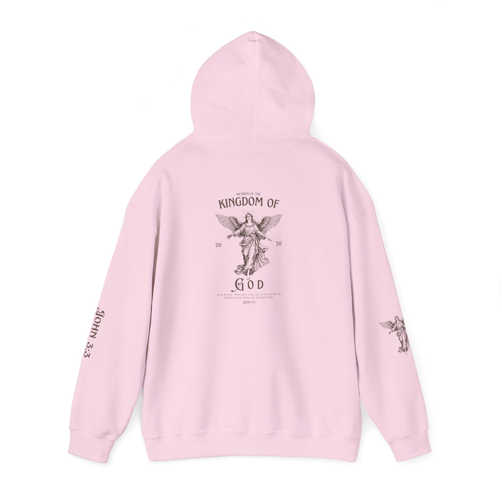 Kingdom of God Hoodie – 'Member of the Kingdom' Christian Faith Pullover