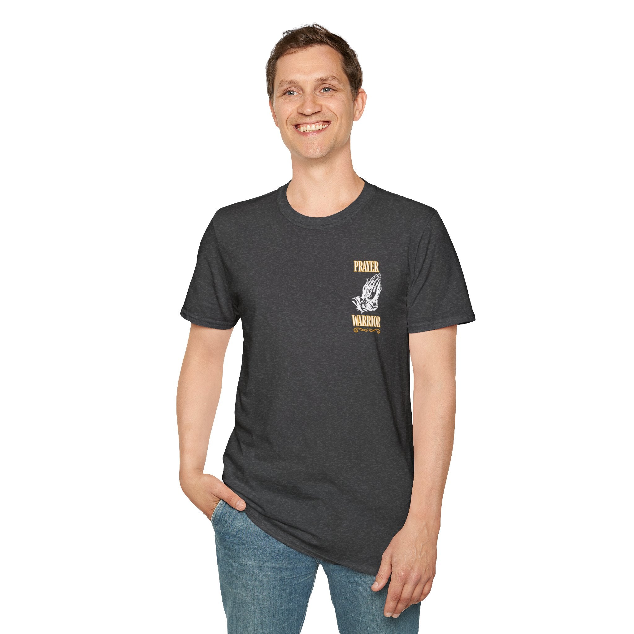 Prayer Warrior T-Shirt — “Need Prayer, Take My Hand” Christian Faith Tee