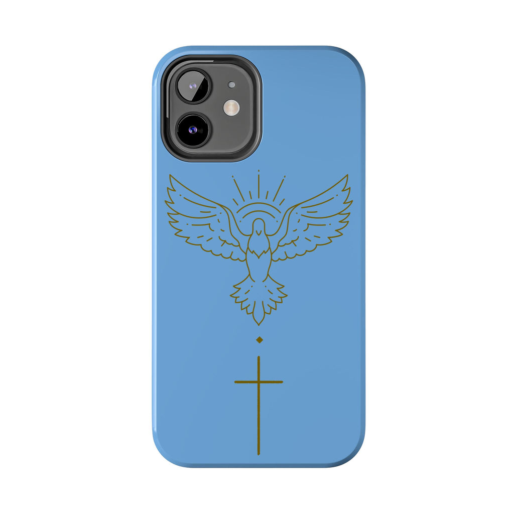 Dove & Cross Tough Phone Case — Inspirational Christian Religious Phone Cover