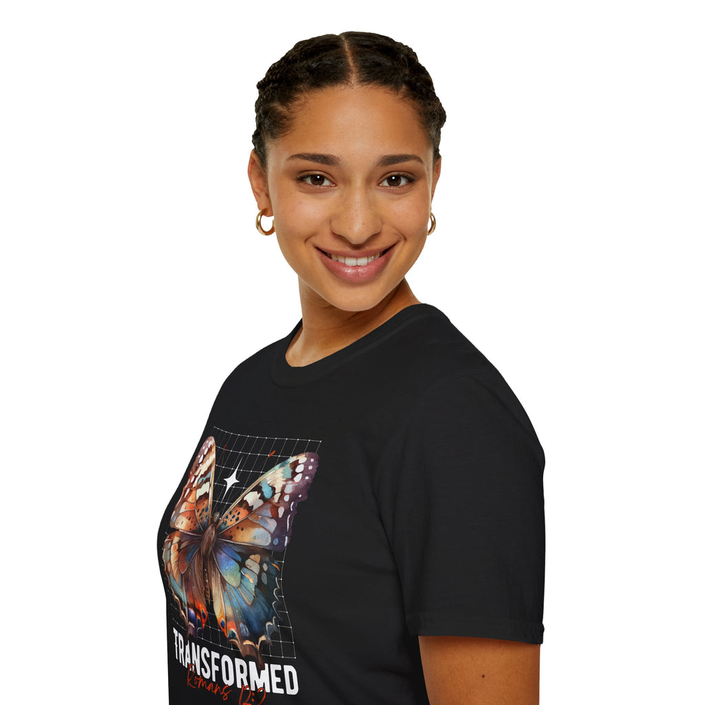 Transformed Butterfly T-Shirt — Inspirational Metamorphosis Graphic Tee