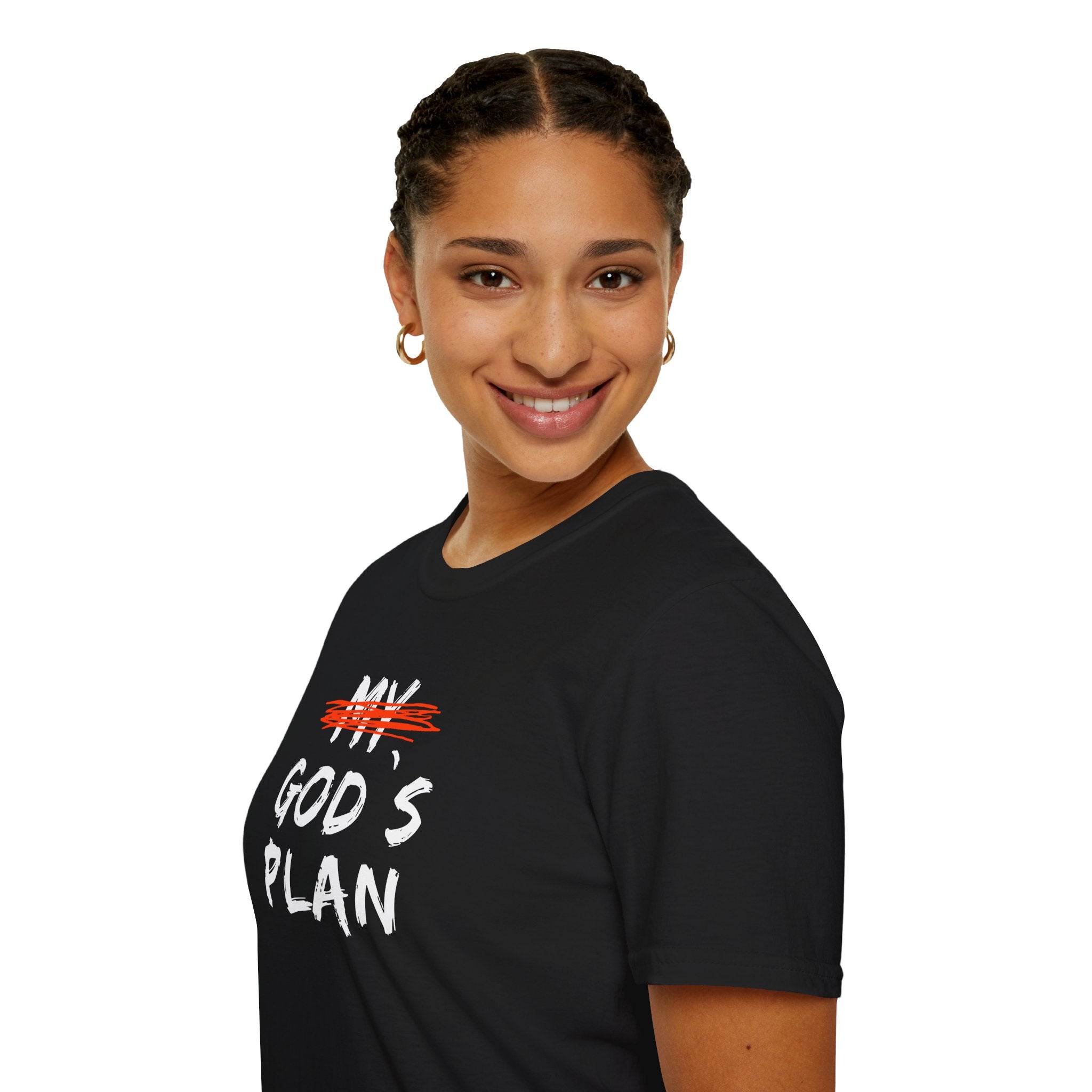 My God's Plan T-Shirt — Christian Faith Cross Tee