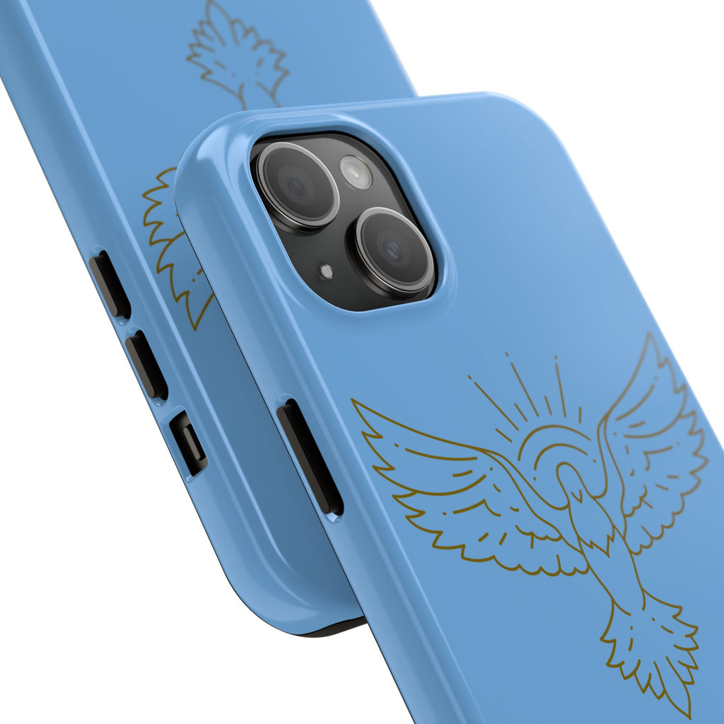 Dove & Cross Tough Phone Case — Inspirational Christian Religious Phone Cover