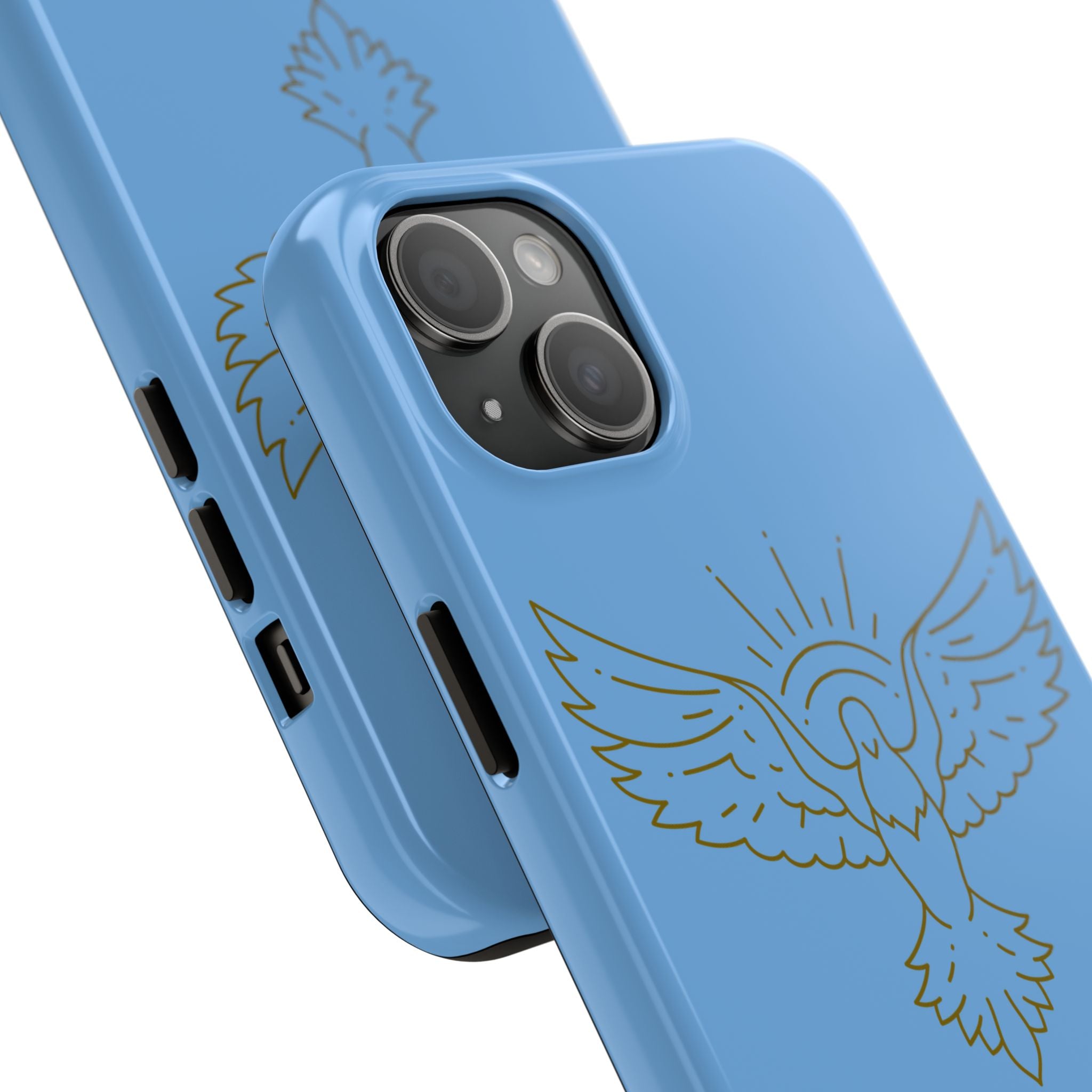 Dove & Cross Tough Phone Case — Inspirational Christian Religious Phone Cover